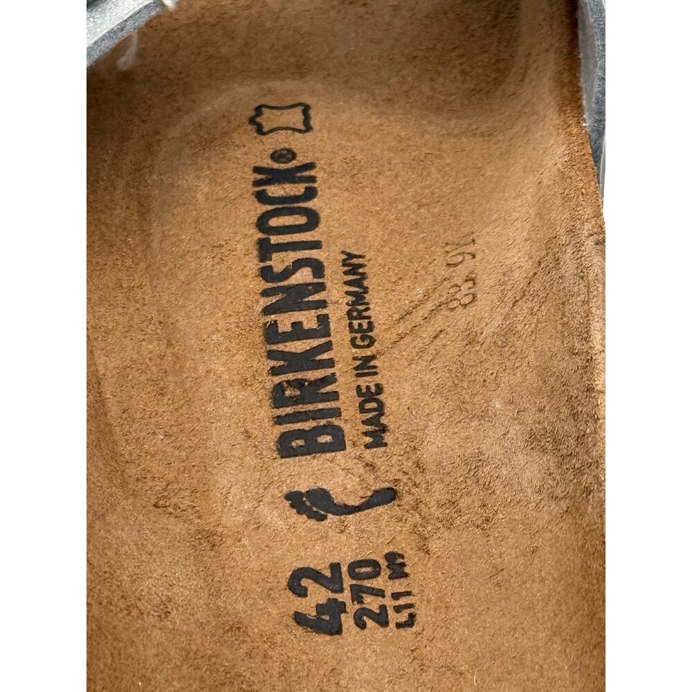 Birkenstock Madrid Birkoflor Magic Galaxy Silver Unisex Size USL11/M9 EU42 - Picture 6 of 8